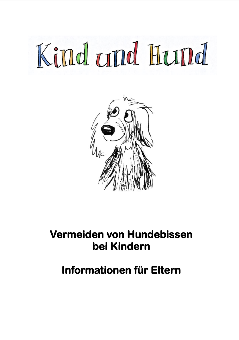 Vorschaubild Hund und Kind – Vermeidung von Hundebissen bei Kindern – Eine Information für Eltern